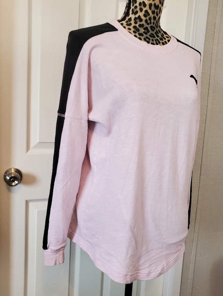 Pink by Victoria Secret Terry Pullover - Picture 2 of 9